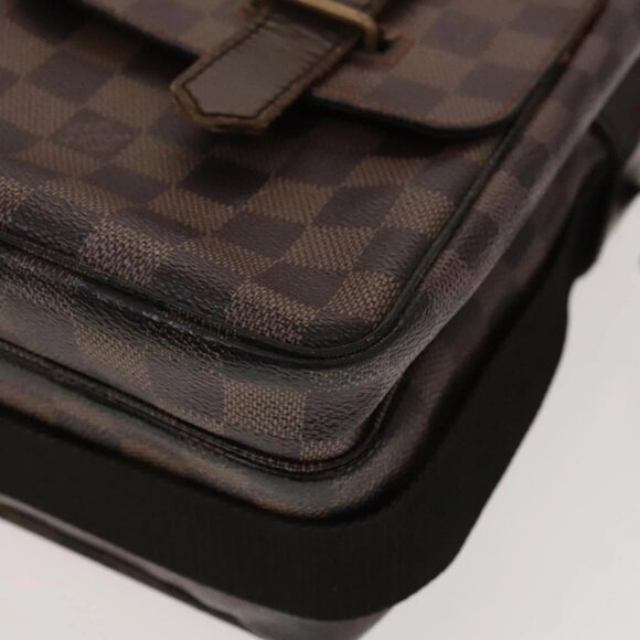 LOUIS VUITTON Damier Ebene Broadway Shoulder Bag N42270 LV Auth bs27810 - Picture 3 of 16